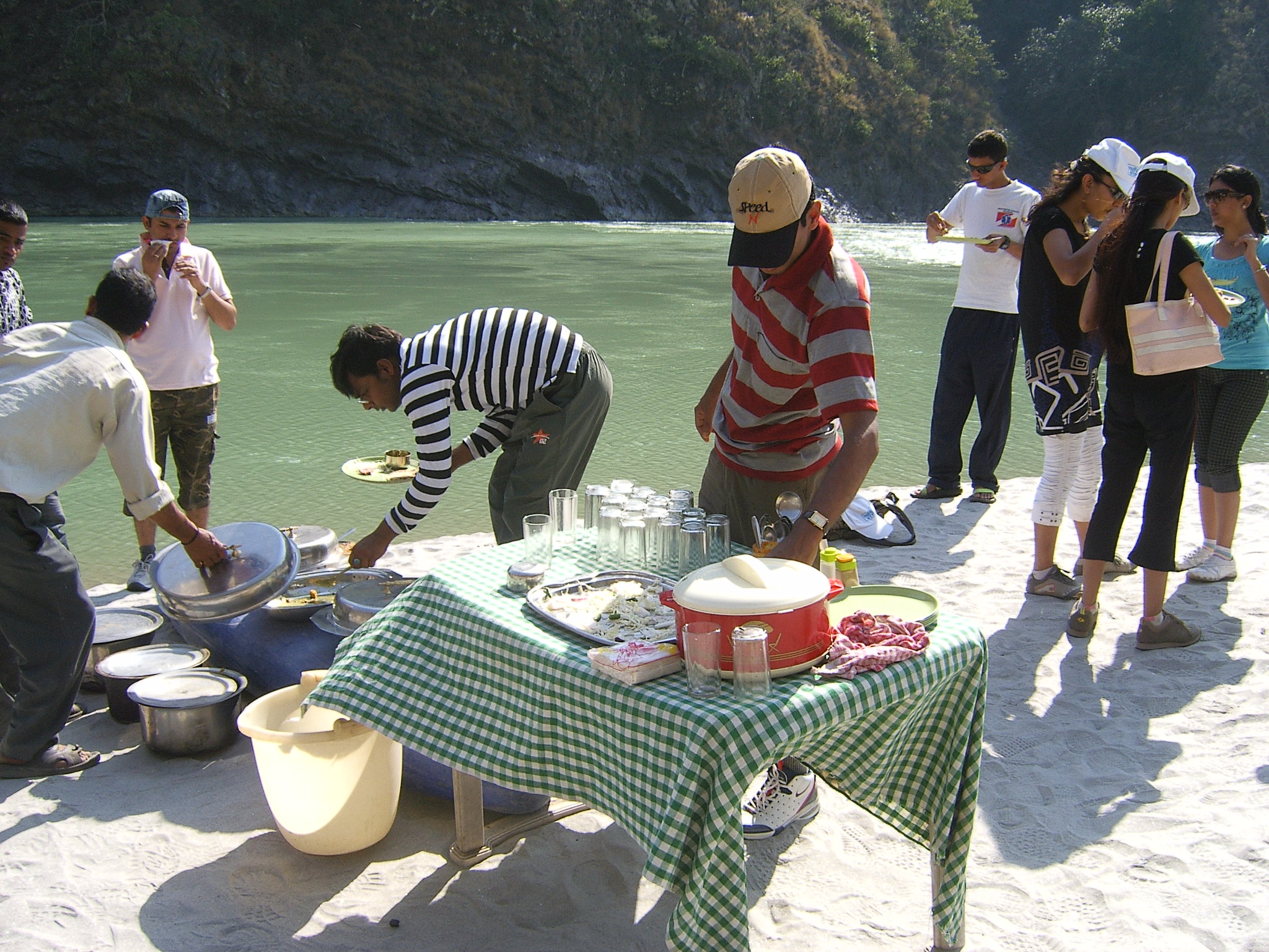 River rafting in Rishikesh