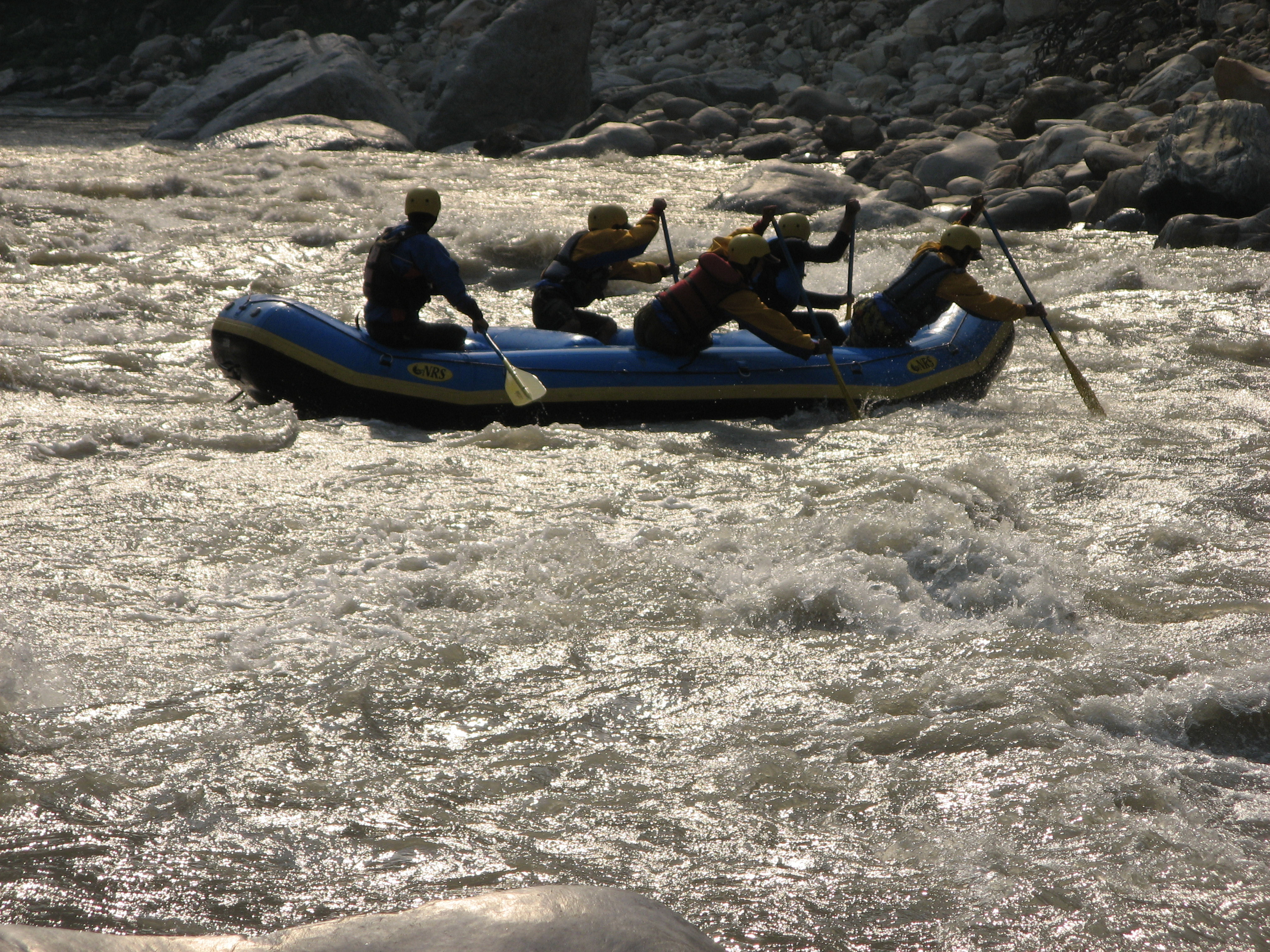 Rafting on the Ganga